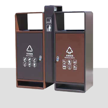 Outdoor Classified Garbage Bin